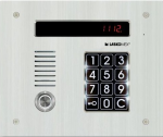 CP-2513R-INOX Panel audio poziomy, ze stali nierdzewnej, z czytnikiem kluczy RFID, LASKOMEX